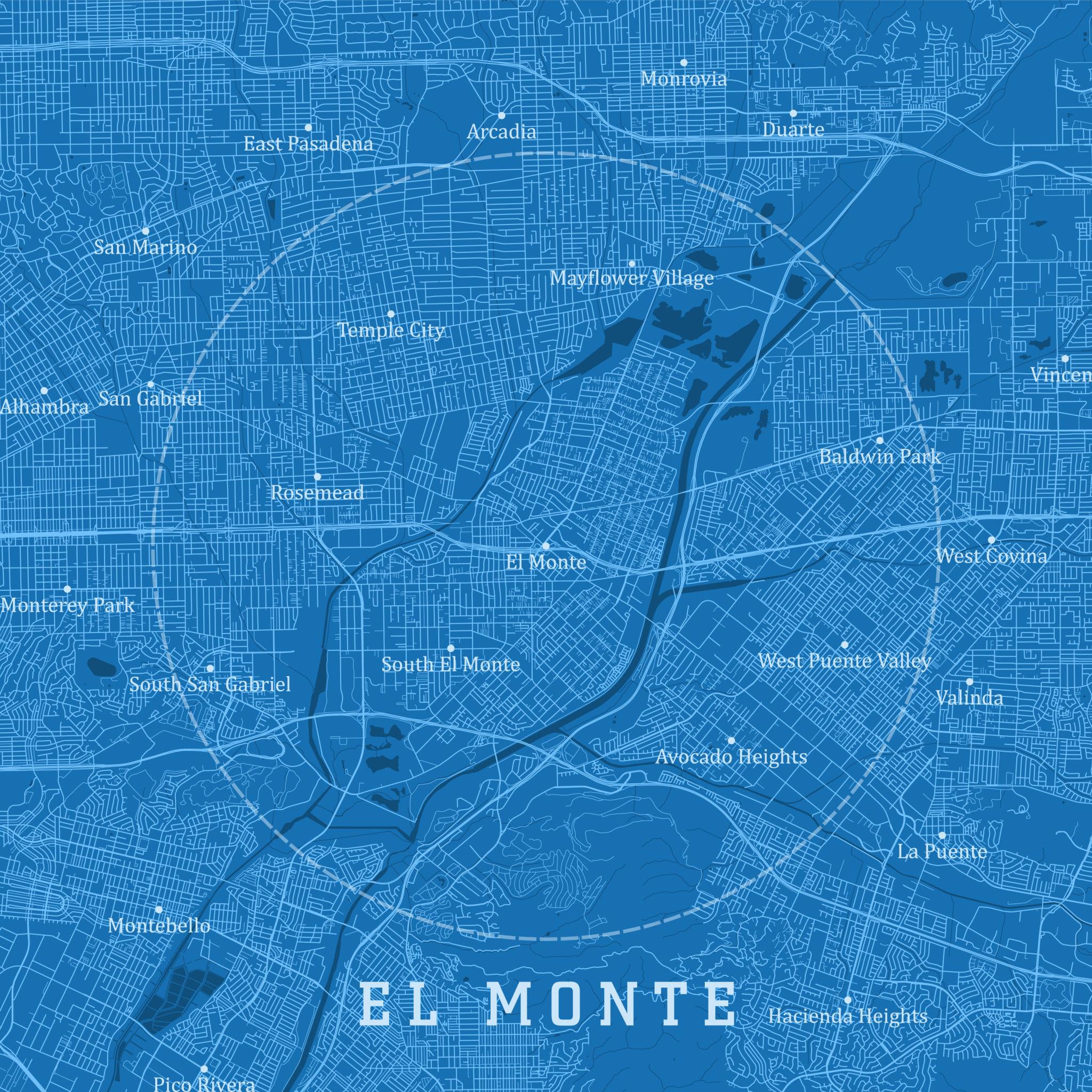Social Media management Company service areas near El Monte CA