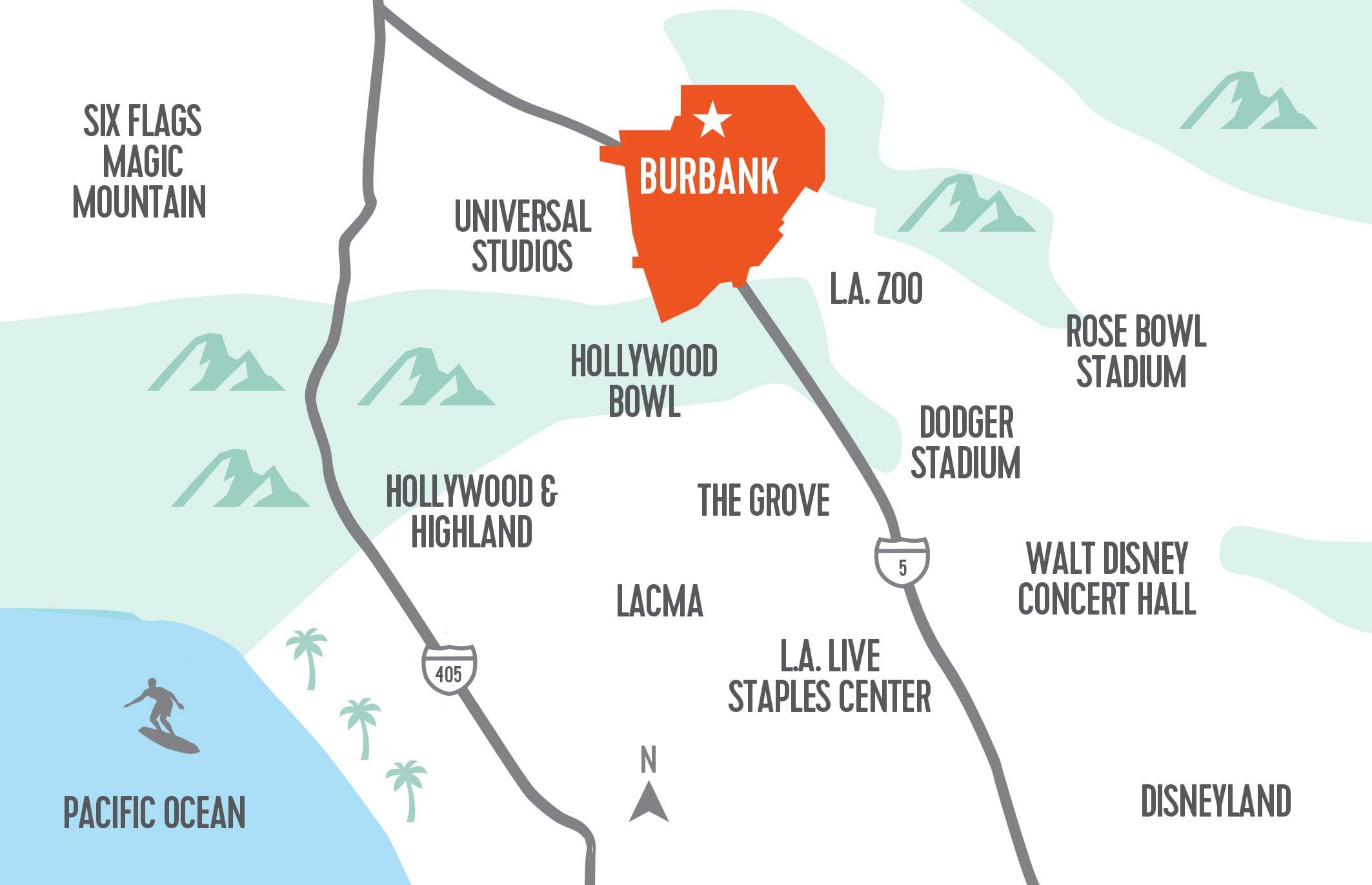Website Development management Company service areas near Burbank CA